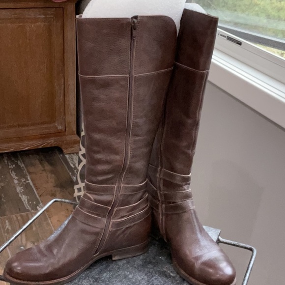 Matisse brown leather riding boots - Picture 11 of 12